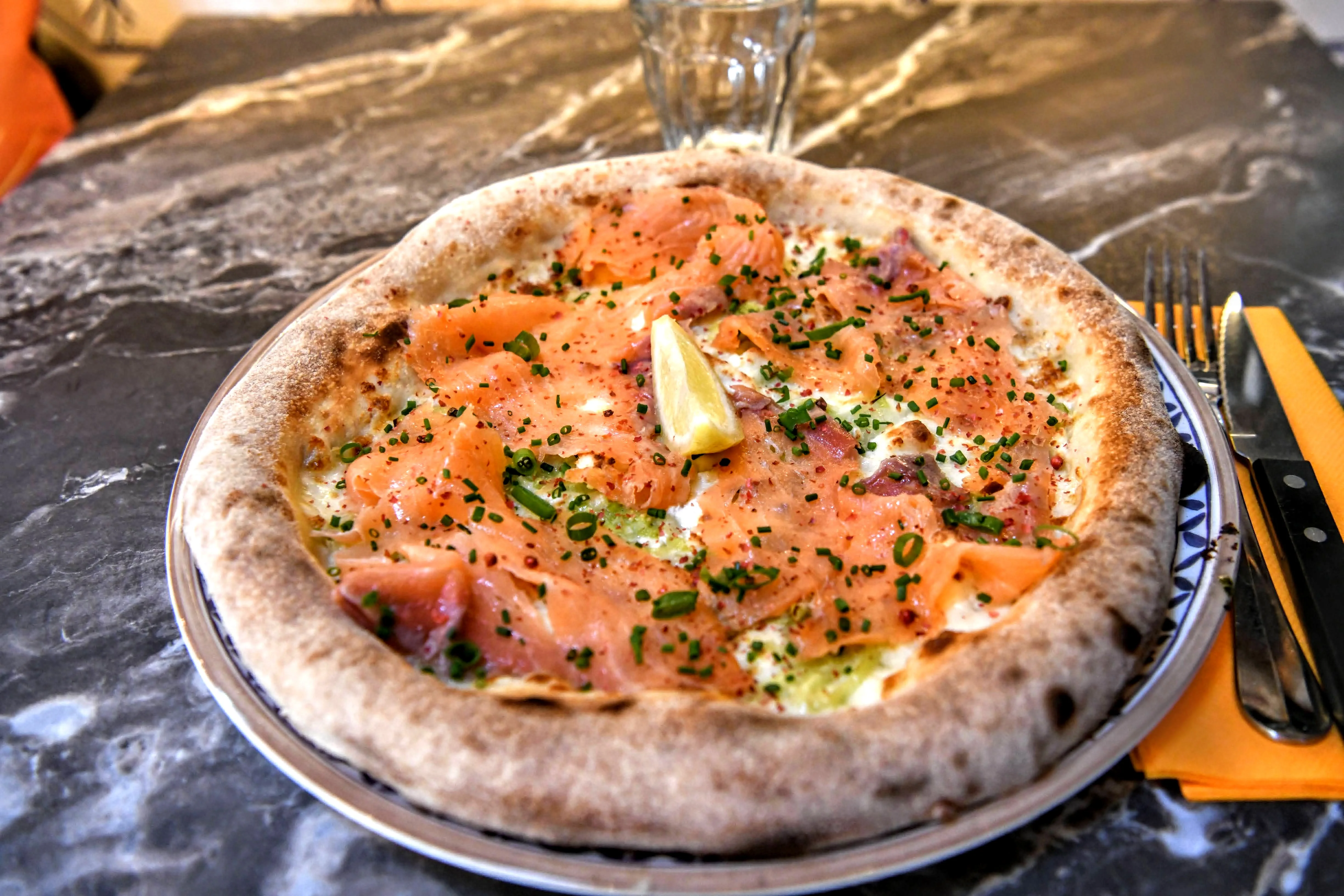Pizza Salmone